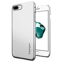 Чехол Spigen для iPhone 8 Plus / 7 Plus Thin Fit, Satin Silver (043CS20735)