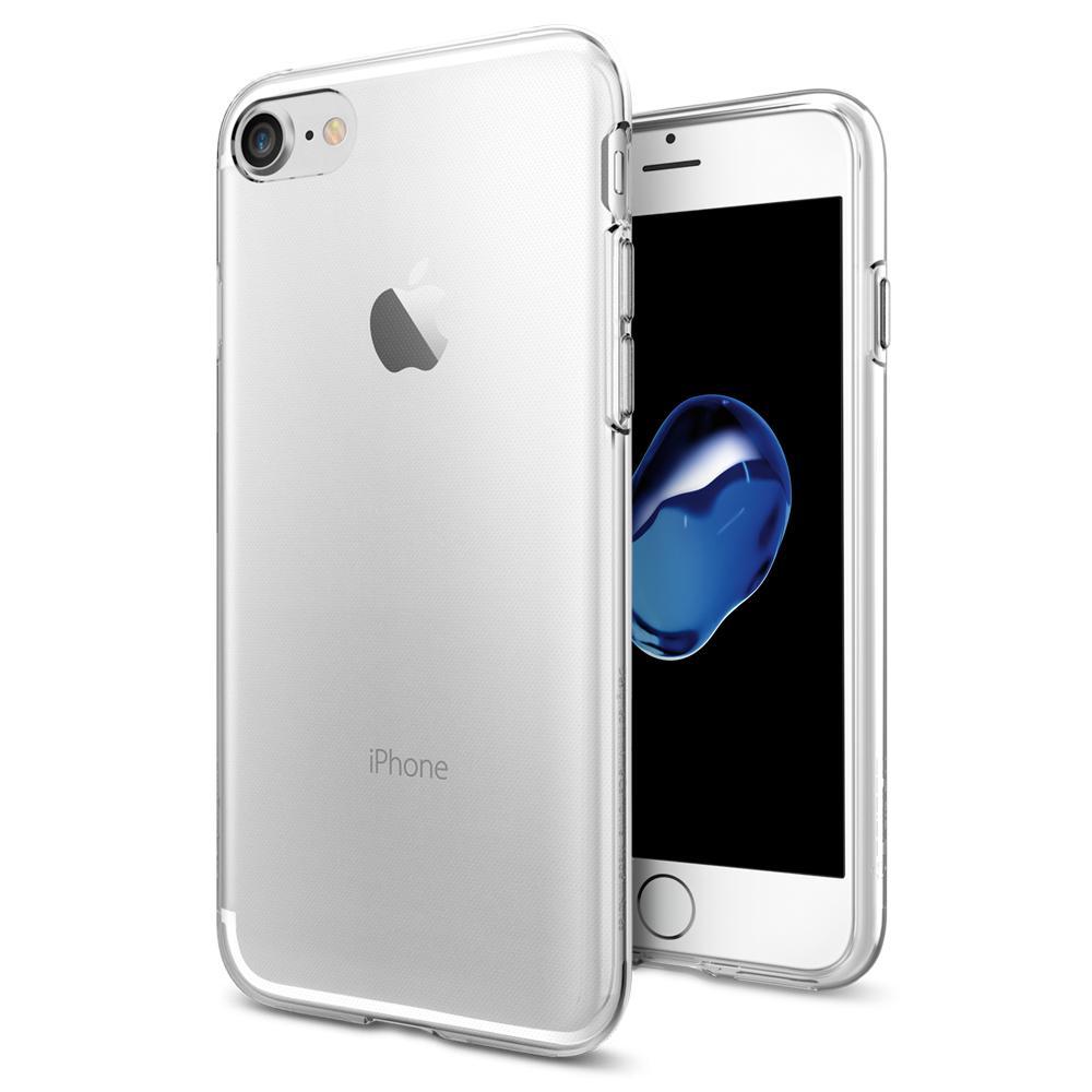 Чехол Spigen для iPhone SE 2022/ 2020/ 8/ 7 - Liquid Crystal, Crystal Clear (042CS20435)