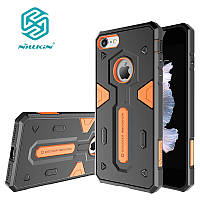 Чехол Nillkin для iPhone SE 2 / SE / 8 / 7 Defender, Black+Orange