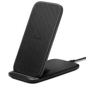 Бездротовий зарядний пристрій Spigen SteadiBoost Flex Fast Wireless Charger, Black (000CH25521)