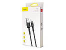 Кабель Baseus Cafule Cable USB Lightning 2A, 3м, Gray+Black (CALKLF-RG1), фото 6