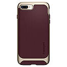 Чехол Spigen для iPhone 8 Plus / 7 Plus Neo Hybrid Herringbone, Burgundy, фото 3