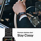 Ремінець Spigen Modern Fit для Apple Watch (42 / 44 / 45 / 49 MM) Чорний (062MP25403), фото 3