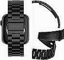 Ремінець Spigen Modern Fit для Apple Watch (42 / 44 / 45 / 49 MM) Чорний (062MP25403), фото 5