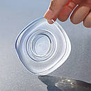 Гелевий тримач із магнітом Baseus Universal Gel Pad, Transparent (ACSST-A02), фото 5