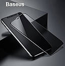 Захисне скло Baseus для iPhone XS Max Rigid-Edge Anti-Spy, Black (SGAPIPH65-ATG01), фото 5