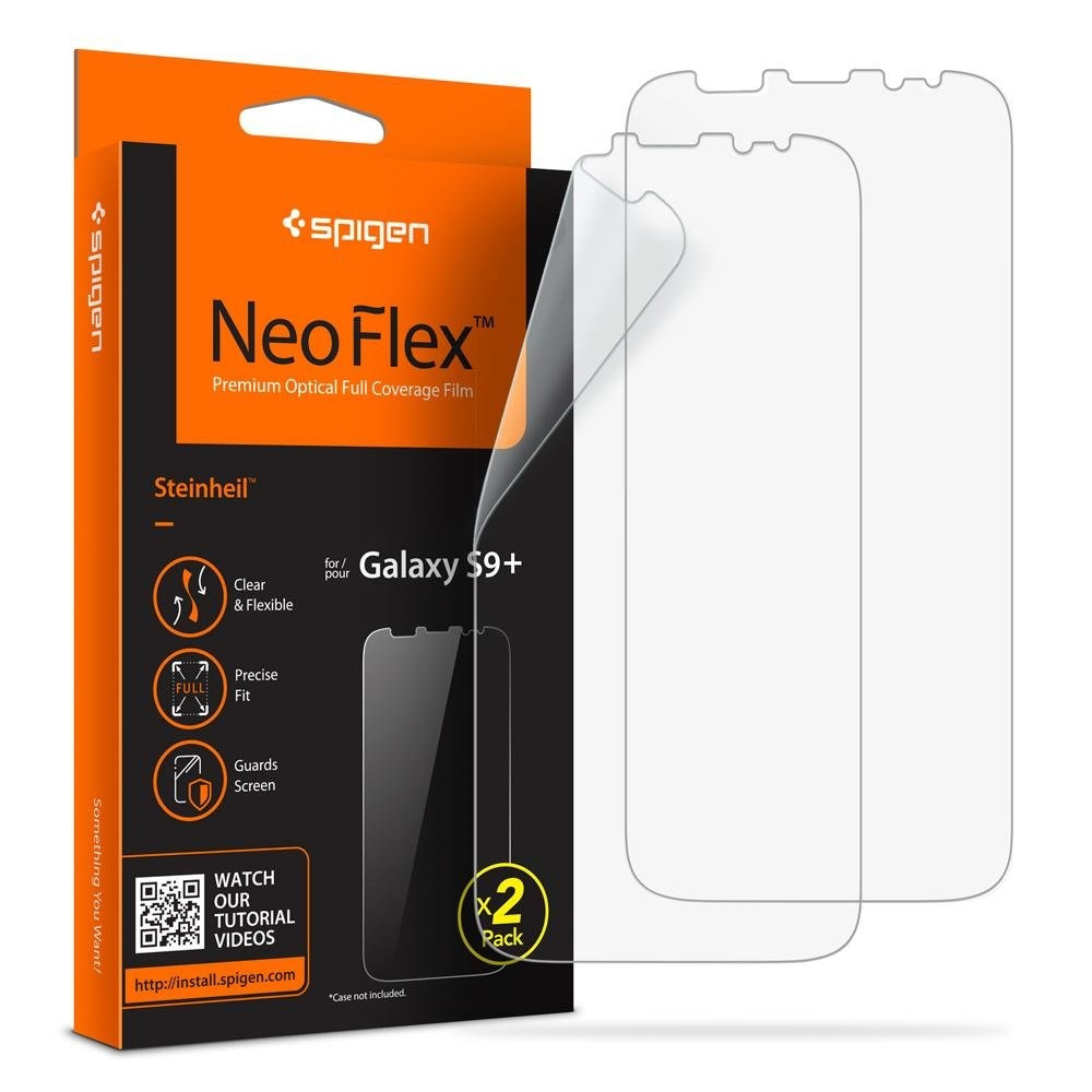 Захисна плівка Spigen для Samsung S9 Plus — Neo Flex, 2 шт (593FL22902)