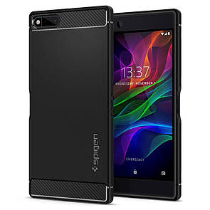 Чохол Spigen для Razer Phone Rugged Armor, Black (S04CS23027)