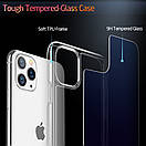 Чехол ESR для iPhone 11 Pro Mimic Tempered Glass, Blue+Purple (3C01192150201), фото 3