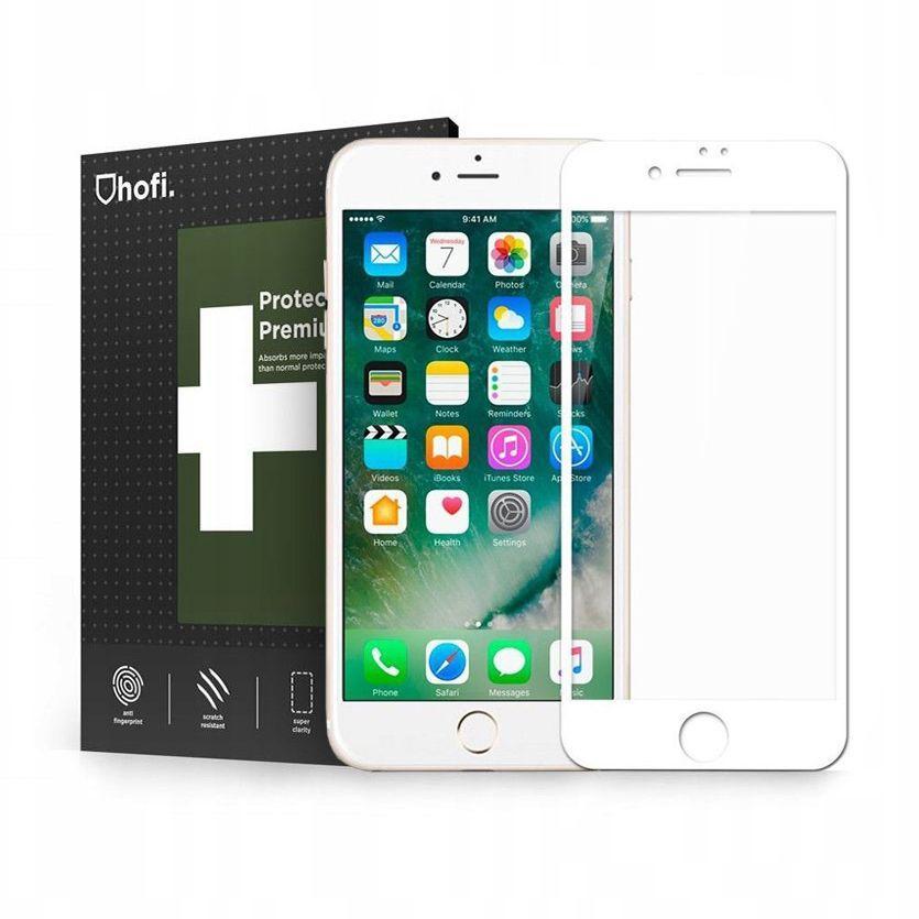 Захисне скло для iPhone SE 2020/8/7 HOFi PRO +(FLEX HYBRID) гібридне, White
