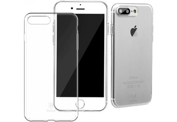 Чохол Ou Case для iPhone 7 Plus / 8 Plus Unique Skid Silicone, Transparent