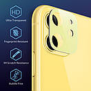 Захисне скло для камери ESR для iPhone 11 Fullcover Camera Glass Film, Yellow (3C03195200401), фото 5