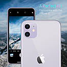 Захисне скло для камери ESR для iPhone 11 Fullcover Camera Glass Film, Lavender (3C03195200501), фото 7