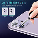 Захисне скло для камери ESR для iPhone 11 Fullcover Camera Glass Film, Lavender (3C03195200501), фото 8