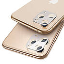 Захисне скло для камери ESR для iPhone 11 Pro/11 Pro Max Fullcover Camera, Gold (3C03195210301), фото 4