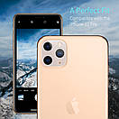 Захисне скло для камери ESR для iPhone 11 Pro/11 Pro Max Fullcover Camera, Gold (3C03195210301), фото 6