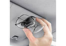 Тримач для окулярів автомобільний Baseus Platinum Vehicle Eyewear Clip Paste type (ACYJN-A01), фото 6