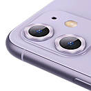 Захисне скло для камери Baseus для iPhone 11 Alloy protection, Purple (SGAPIPH61S-AJT05), фото 4