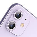 Захисне скло для камери Baseus для iPhone 11 Alloy protection, Purple (SGAPIPH61S-AJT05), фото 5