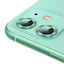 Захисне скло для камери Baseus для iPhone 11 Alloy protection, Green (SGAPIPH61S-AJT06), фото 4