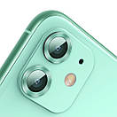Захисне скло для камери Baseus для iPhone 11 Alloy protection, Green (SGAPIPH61S-AJT06), фото 5