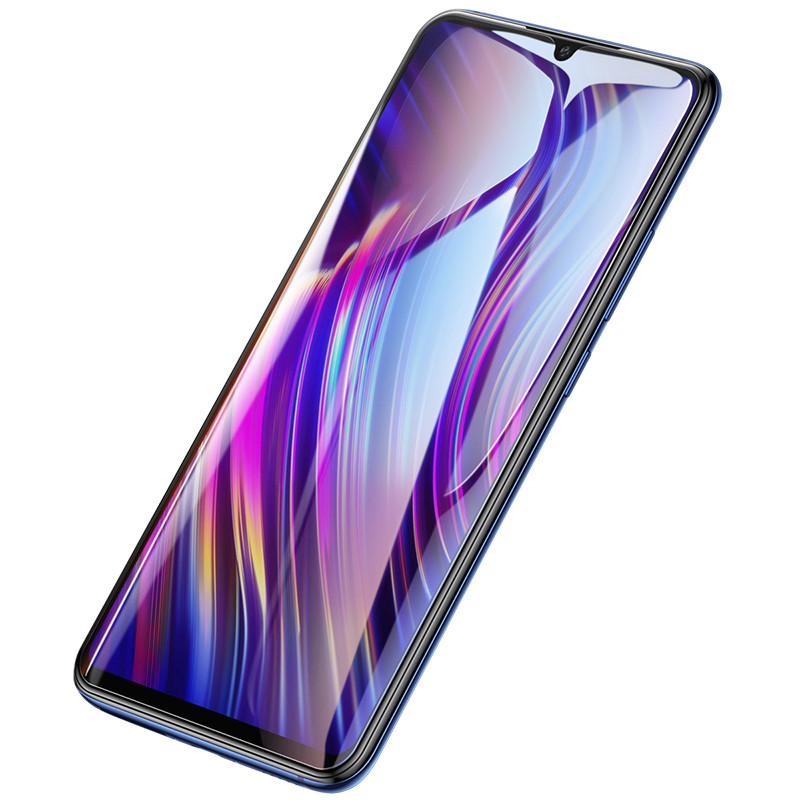 Захисне скло Baseus для Vivo X23 / iQOO Curved-screen Tempered Glass, Black (SGVIX23-TM01)