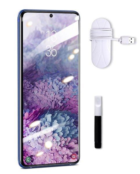 Захисне скло Baseus для Samsung Galaxy S20 Ultra Curved-screen UV (2 шт.), Transparent (SGSAS20U-UV02)