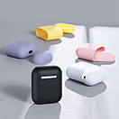 Чехол Baseus для AirPods 2/1 series - Super Thin Silica Gel, Yellow (WIAPPOD-BZ0Y), фото 9