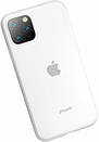 Чехол Baseus для iPhone 11 Pro Max Jelly Liquid Silica Gel, Transparent White (WIAPIPH65S-GD02), фото 3