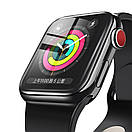 Защитное стекло Baseus Full-screen для Apple Watch series 1/2/3 (38mm), Black  (SGAPWA4-E01), фото 5