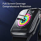 Защитное стекло Baseus Full-screen для Apple Watch series 1/2/3 (42mm), Black  (SGAPWA4-F01), фото 9