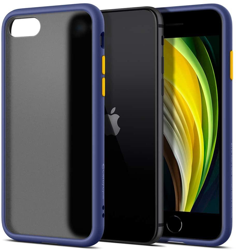 Чохол Spigen для iPhone SE 2020/8/7 Ciel Color Brick, Navy (ACS00966)