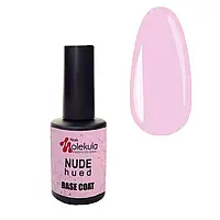 База для гель лака камуфліруюча Nails Molekula Base Coat Nude Hued 12 ml