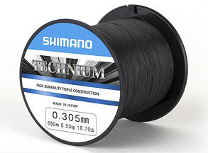 Ліска Shimano Technium 0,205mm/2480м 3,8kg/9Lb