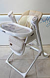 Стільчик для годування 3в1 CARRELLO Triumph CRL-10302 Тріумф, Cream Beige, фото 7