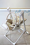 Стільчик для годування 3в1 CARRELLO Triumph CRL-10302 Тріумф, Cream Beige, фото 4