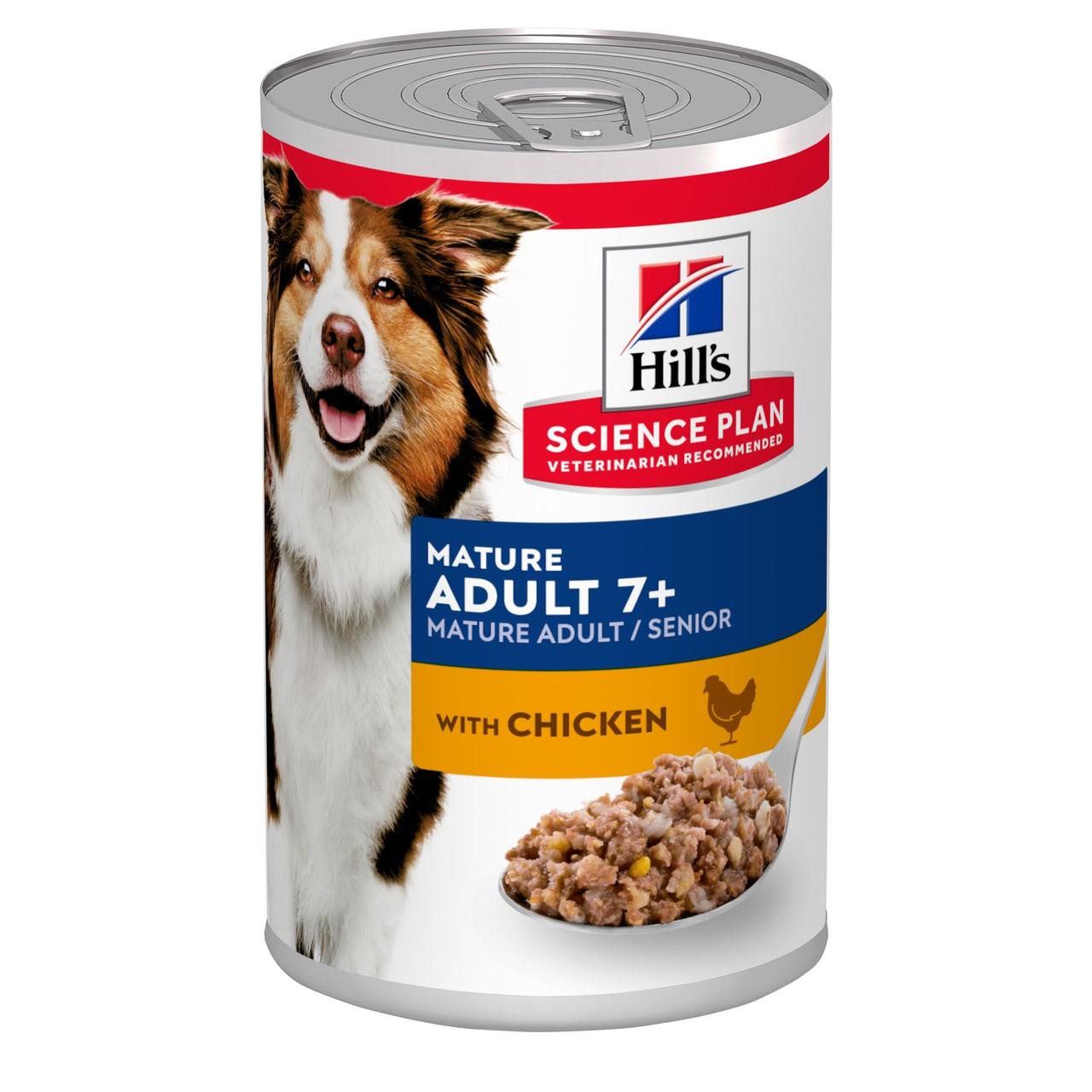Hills Science Plan Canine Mature Adult 7+ (Хіллс Канін Матр Едалт 7+ Курка) вологий корм для собак від 7 років