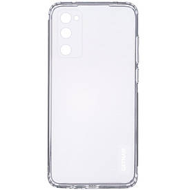 TPU чехол GETMAN Clear 1,0 mm для Samsung Galaxy S20 FE