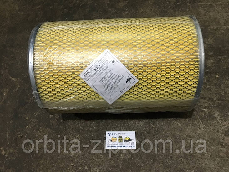 740.1109560-02 Елемент повітряного фільтра КамАЗ, МАЗ 4370 ЗУБРЕНОК, УРАЛ (Євро-0) (Промбознес) В-001