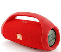 Портативная беспроводная Bluetooth колонка павербанк с MicroSD картой памяти FM-Radio JBL BOOMBOX B9 Красный