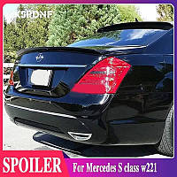 Спойлер на кришку багажника Mercedes-Benz S-Class W221 2008-2012р