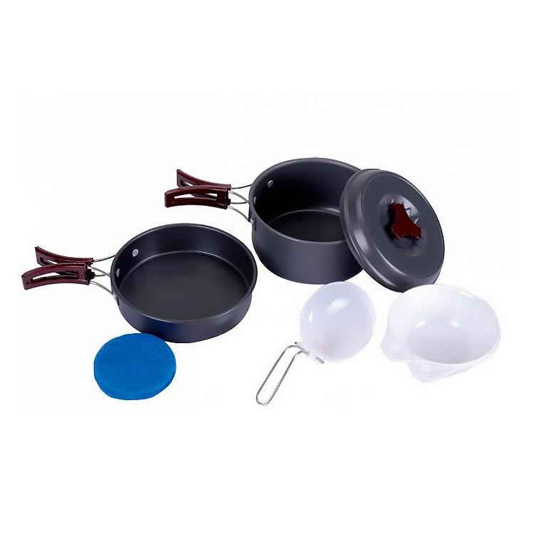 Набір туристичного посуду KingCamp Climber 1 (KP3910) (light grey)