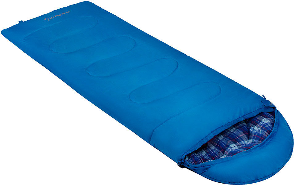 Спальний мішок KingCamp Oasis 250XL (KS3222) (ліва, blue)