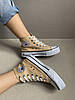 Жіночі кеди Converse Chuck Taylor High Sole Beige ALL07758, фото 2