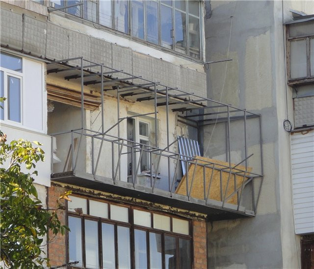 Балконы под ключ, вынос балконов, обшывка балкона - фото 3 - id-p258616016