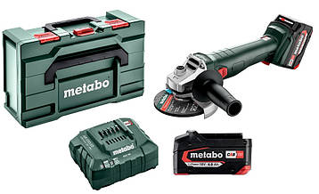 Акумуляторна болгарка Metabo W 18 L 9-125 Безкоштовна доставка по Україні!