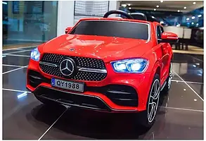 Дитячий електромобіль MERCEDES-BENZ колеса EVA червоний