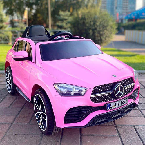 Детский электромобиль MERCEDES-BENZ колеса EVA розовый (ID#1605768075 ...