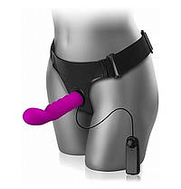 Страпон з вібрацією Ultra Harness від Baile | Knopka, фото 2