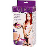 Страпон з вібрацією Ultra Harness від Baile | Knopka, фото 5